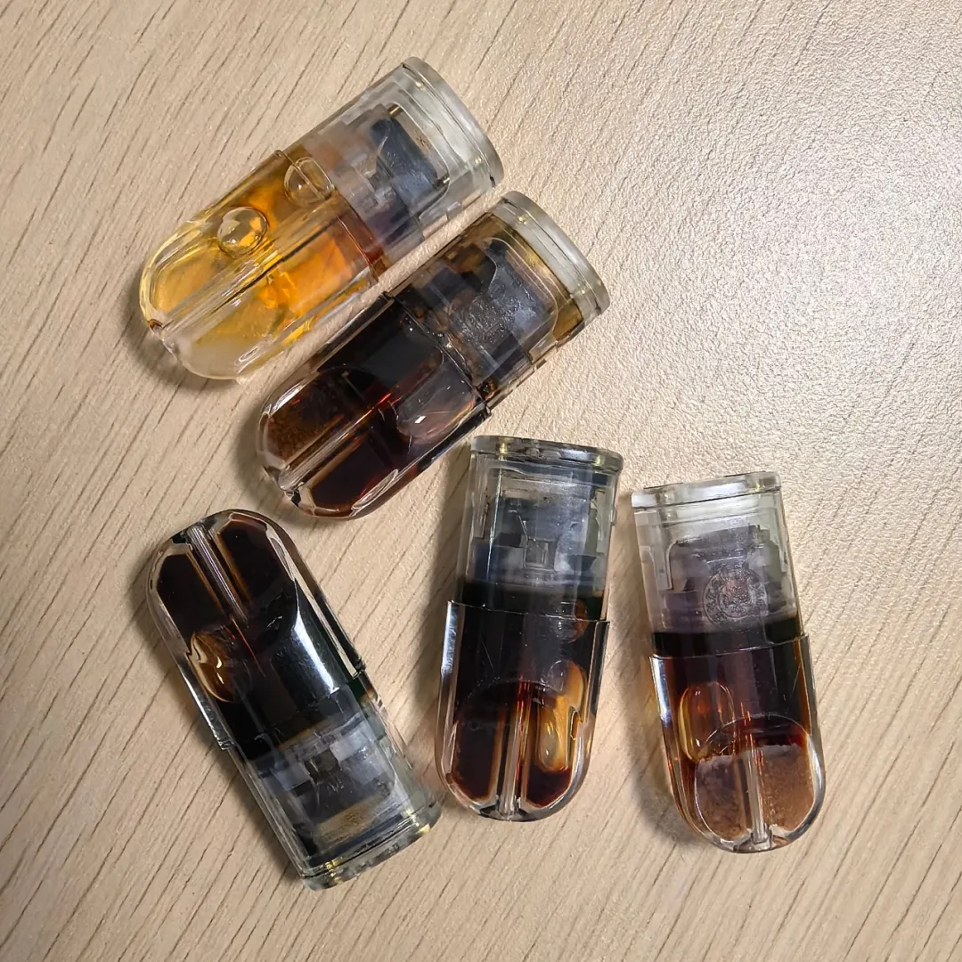 △涉案电子烟弹(图片来源/徐汇检察)