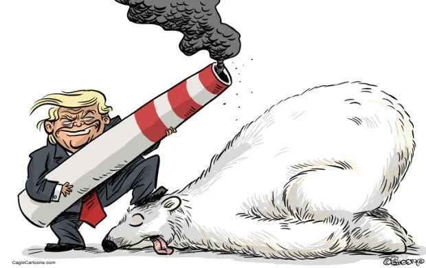 Cartoons: Donald Trump and climate change – East Bay Times