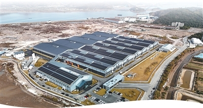 诺帝克水产（宁波）有限公司位于象山县的陆基三文鱼循环水养殖基地。　　