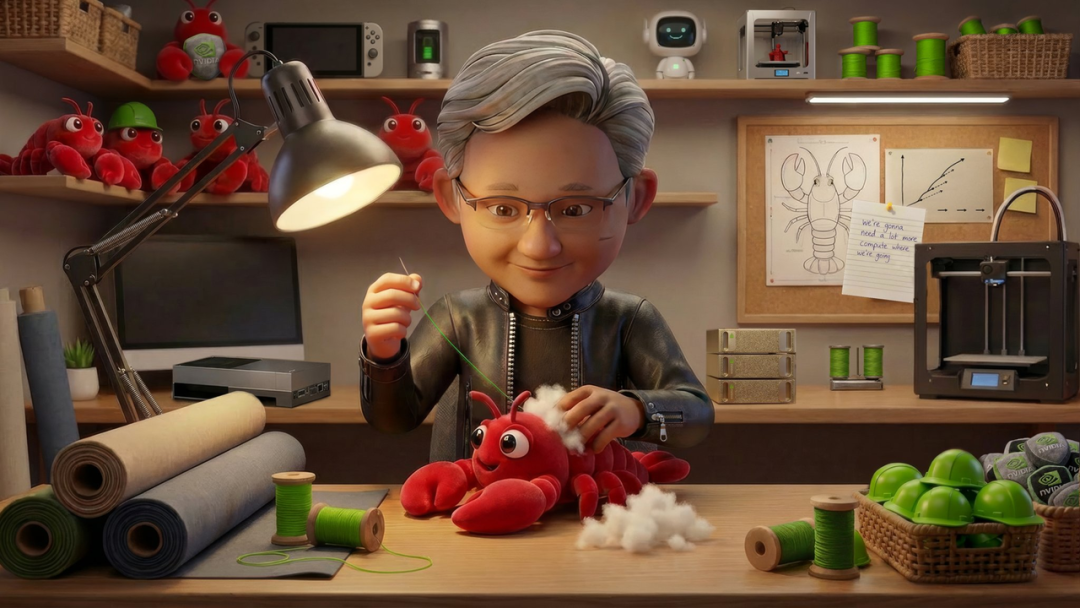 英伟达龙虾登场!黄仁勋暴论频出,“人车家天地芯”冲击万亿收入