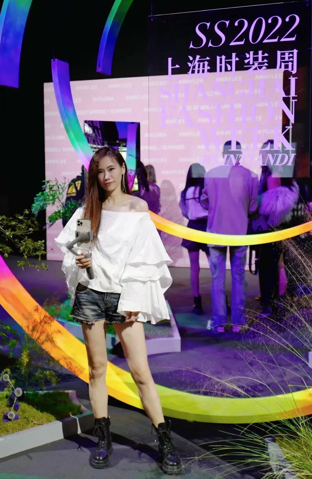 几十年来一直是时装周常客。(图/受访者供图)