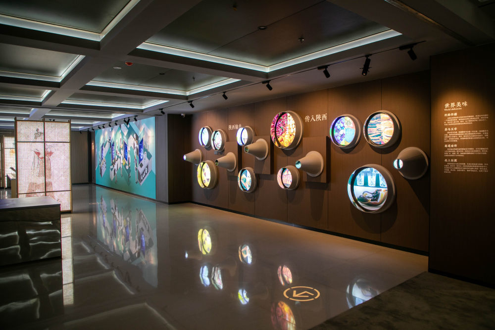 这是位于西安饭庄东大街总店的陕菜文化体验博物馆。(受访者供图)