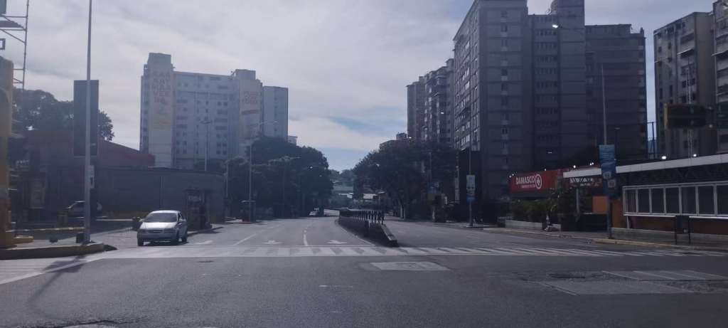 加拉加斯街头 受访者 供图