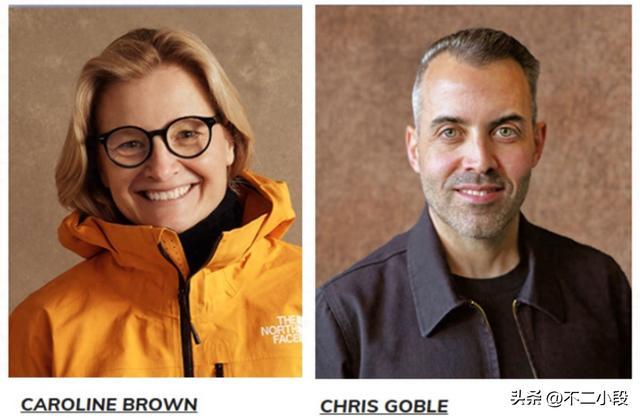 左图为前The North Face全球品牌总裁,右为新任CEO