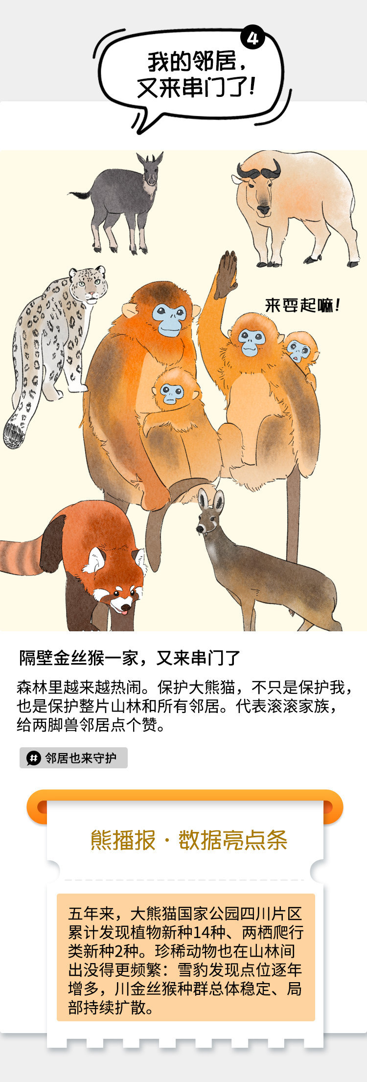 【#如果四川大熊猫当一天博主#】#来看四川野生大熊猫的朋友圈#四川是