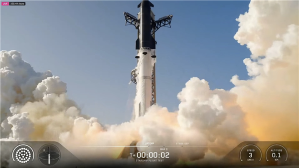 星舰第13次试飞成功！马斯克透露着陆精度已达塔架回收标准