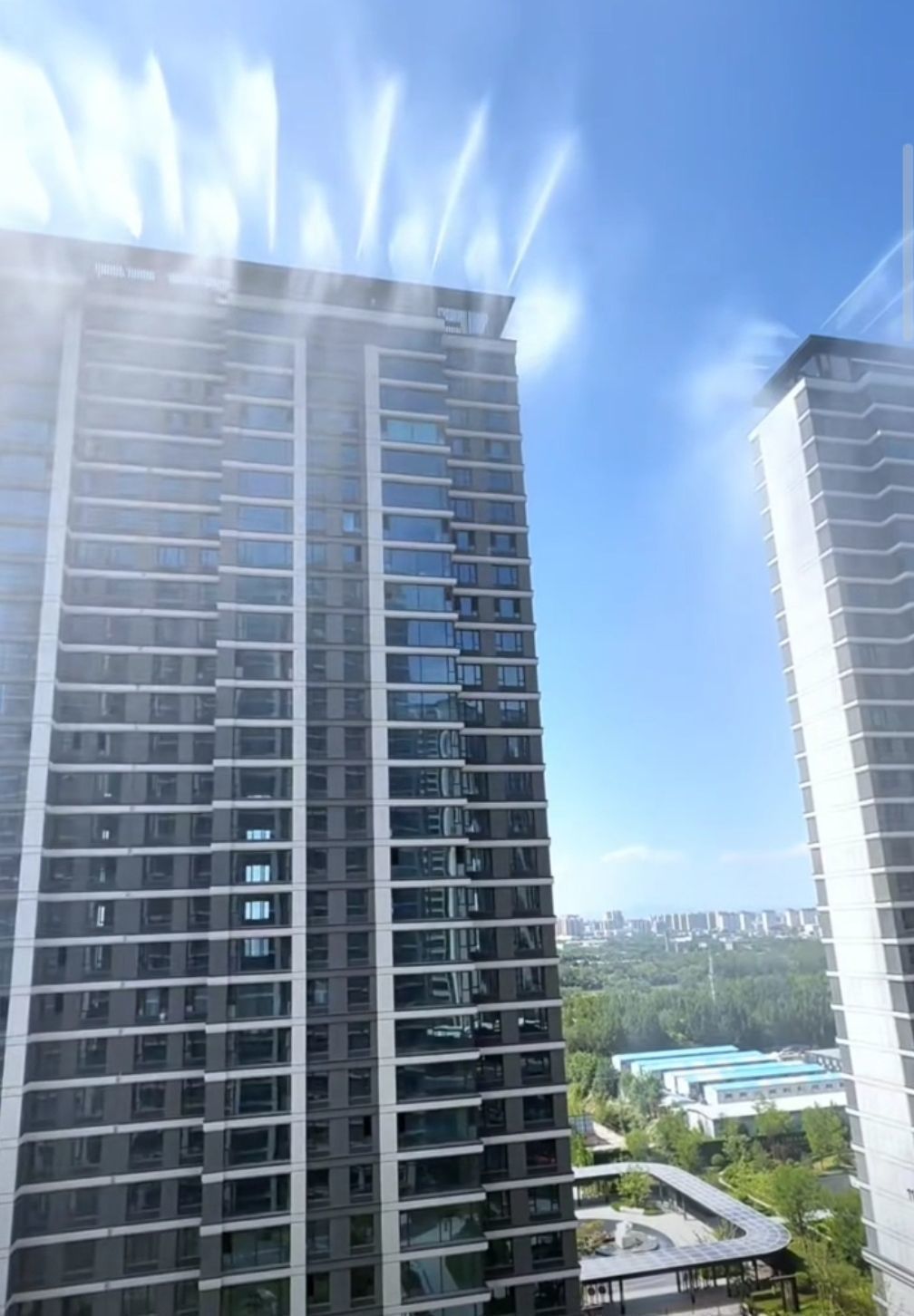 运城西建&middot;天茂国宾府小区楼顶喷淋系统降温