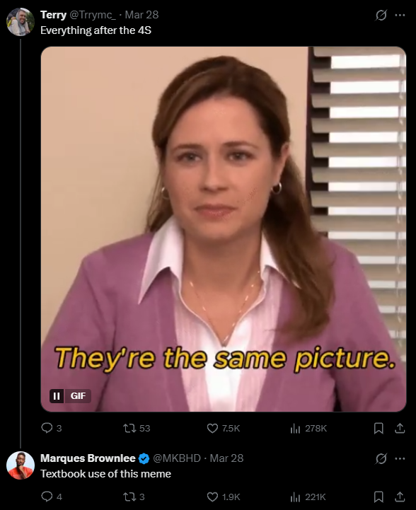 看懵了！初代iPhone到iPhone 17自拍对比 网友吐槽几乎一样