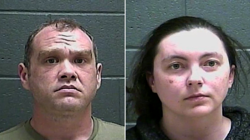 当地警方通报:特雷弗·赖查德-海耶斯和凯瑟琳·卡特面临谋杀和疏忽(致死)指控。图源:美媒