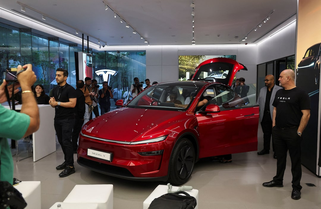 特斯拉Model Y去年在印开售 路透社