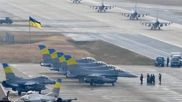 ▲乌克兰F-16