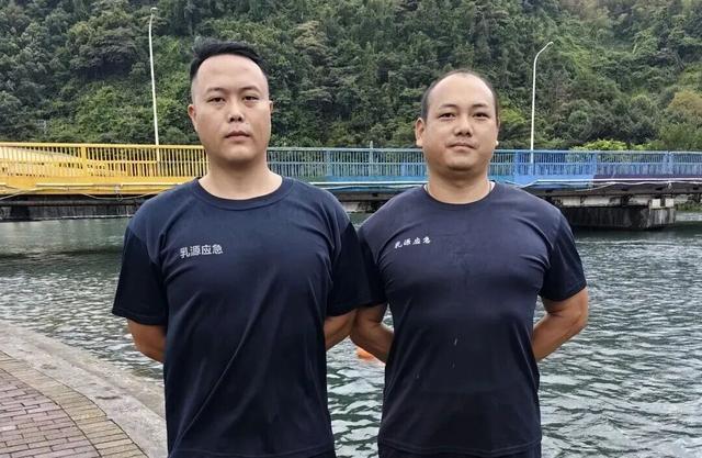 丘祥通（左），江啟勇（右）。