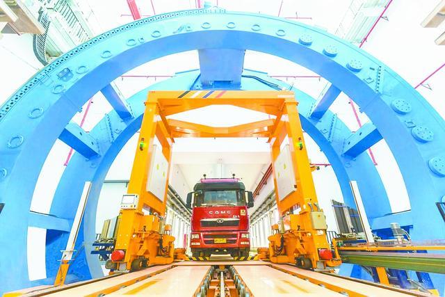 深圳莲塘海关使用的CT型集装箱/车辆检查系统