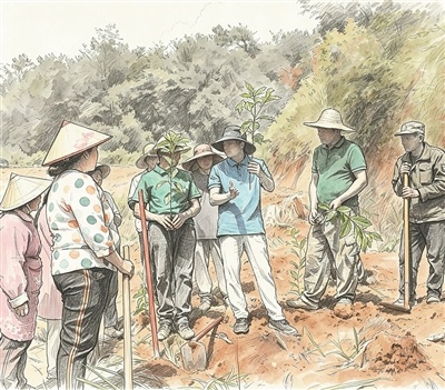 咖啡学校开到了田间地头(乡里乡亲那些事)