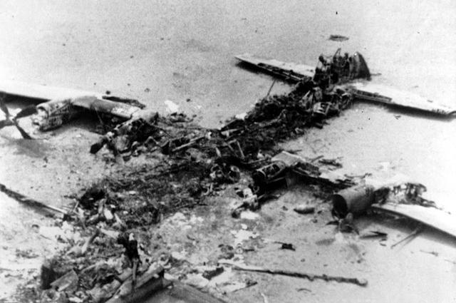 ▲运输机残骸