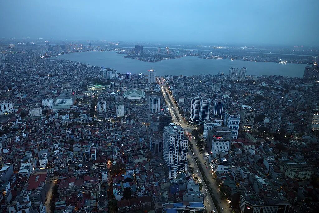 越南首都河内城市景观(资料图)来源:视觉中国