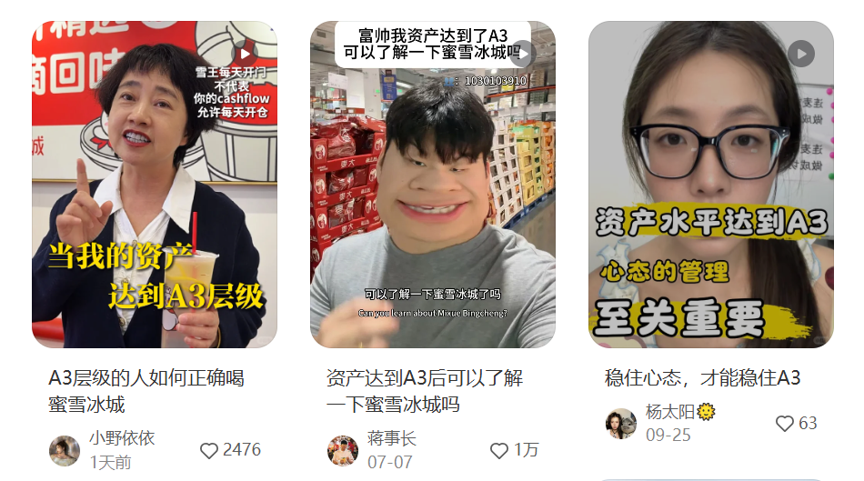 谁也说不清究竟是理论创造了流行,还是玩梗把理论捧成了显学。(图/社交媒体截图)