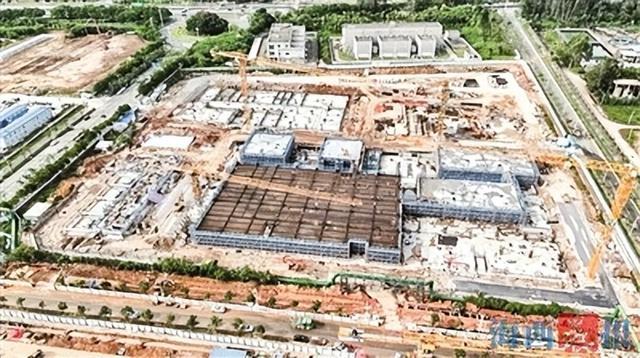 士兰集华项目施工现场。