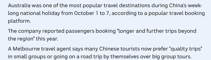 全球媒体聚焦|中国国庆黄金周带动全球旅游消费_fororder_4