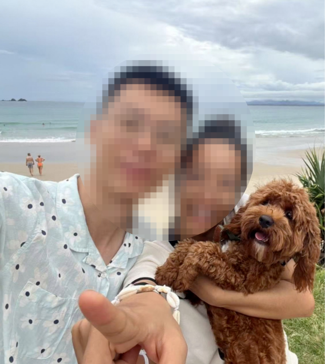 ▲郑帅夫妇二人