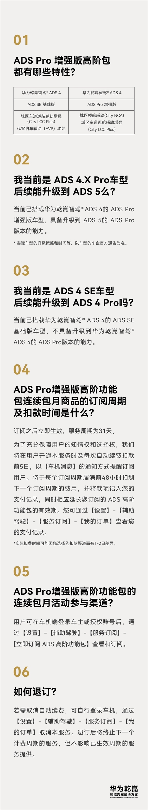 华为乾崑智驾ADS Pro增强版高阶功能包限时优惠:最高省6000元