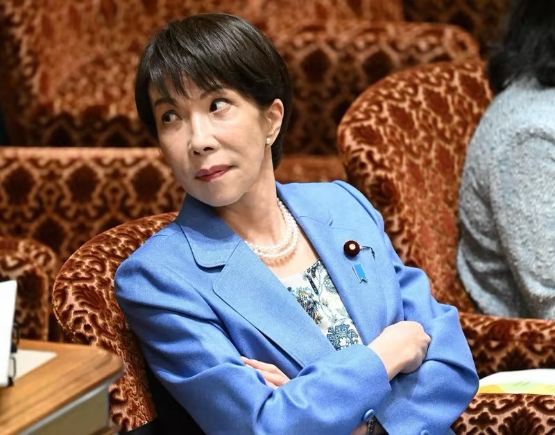 日本首相高市早苗 资料图片