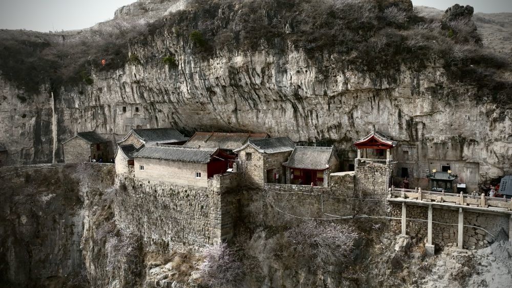 图为金灯寺。新华社发