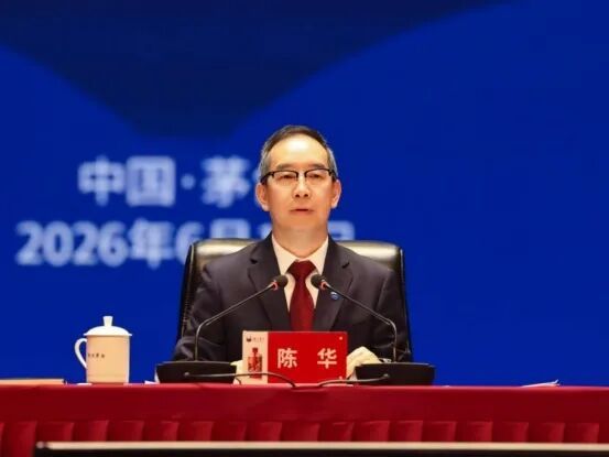 6月11日，茅台集团党委书记、董事长陈华在贵州茅台酒股份有限公司2025年度股东会上发言