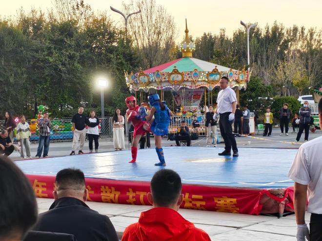 2026年廊坊市青少年组武术散打锦标赛举行