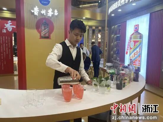 茅台快闪活动现场