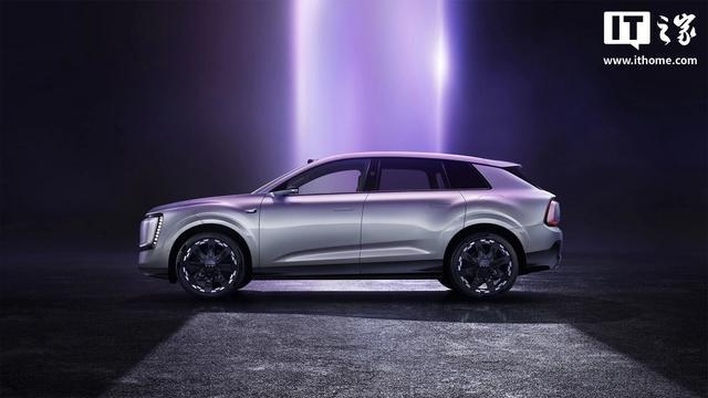 上汽奥迪AUDI E7X新车官宣“Here it comes”,矩形尾灯点亮