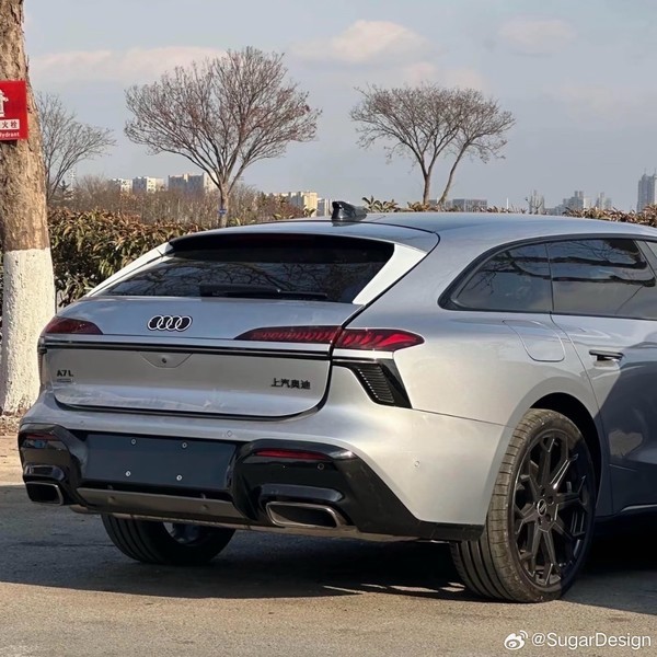 奥迪A7L旅行车谍照