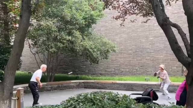 老外：中国人为什么打乒乓厉害？他们打乒乓球球都不用桌子