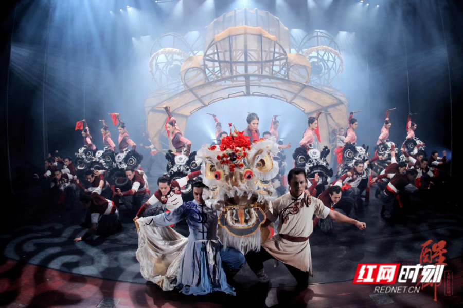 《醒·狮》元旦假期献演长沙 传统狮舞“燃”动新年_凤凰网