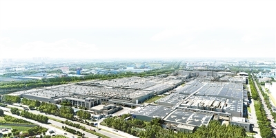 米其林沈阳工厂鸟瞰图。米其林沈阳工厂供图