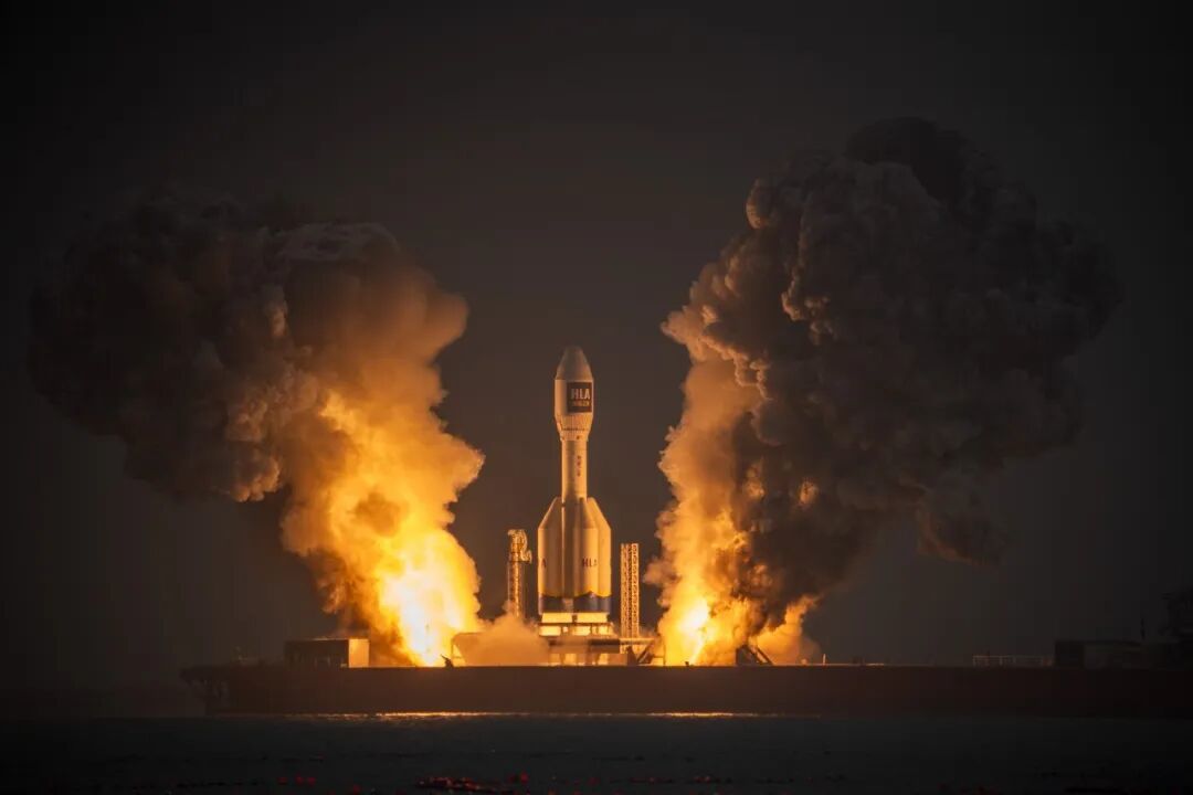 引力一号发射现场 东方空间供图