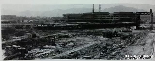80年代中期,皇岗口岸开工建设