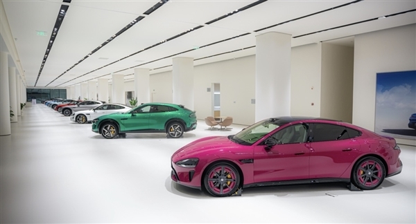 杭州这家小米门店火了：三层楼摆满小米汽车 像巨型模型柜