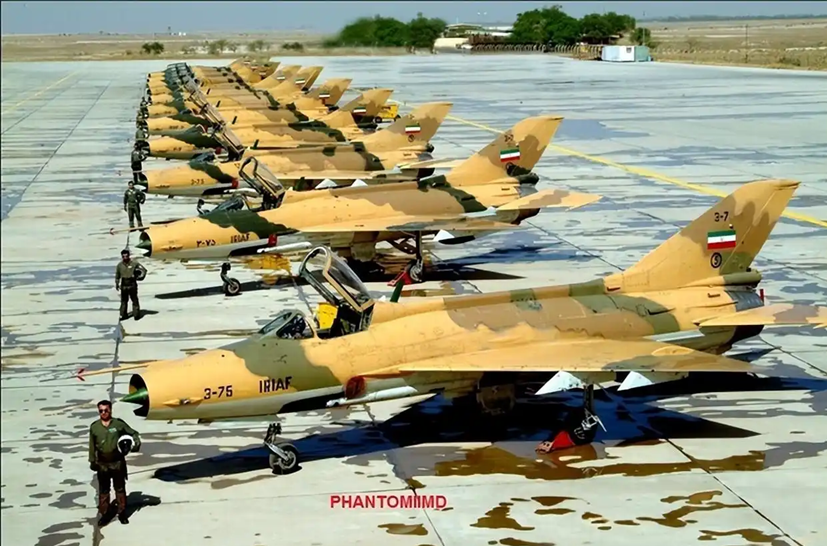 ▲伊朗的歼-7战斗机