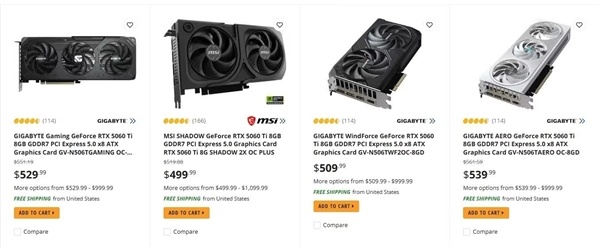 不到半价！RTX 5060 Ti清仓价1627元 有人捡到了
