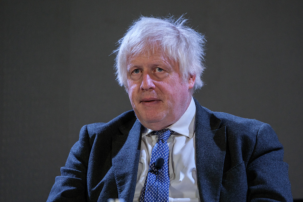 英国前首相鲍里斯&middot;约翰逊 资料图 图源：视觉中国