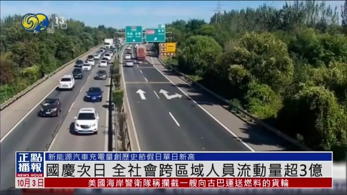 国庆次日 全社会跨区域人员流动量超3亿