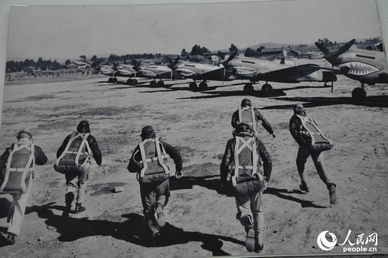 1943年1月13日，在华美军对日作战。
