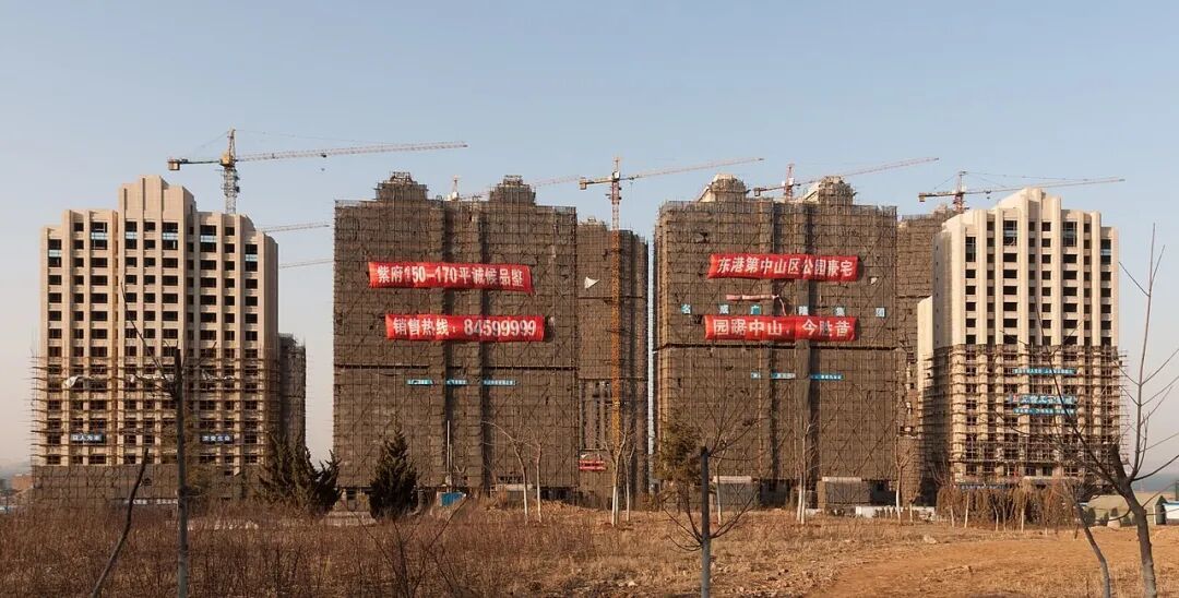 辽宁大连住宅建设现场