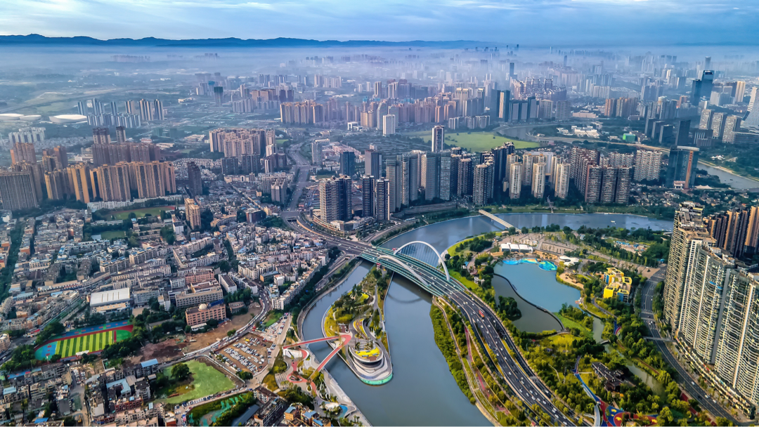 成都公园城市。图据锦江公园微信公众号