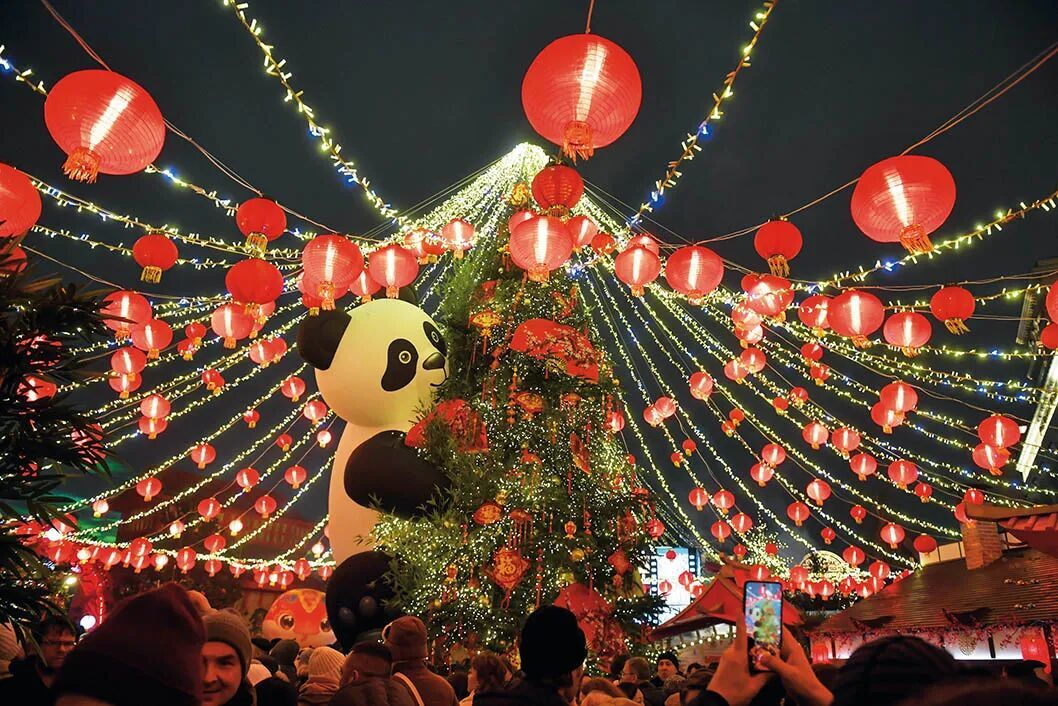 ▲今年1月，莫斯科街头。（图源：俄媒）