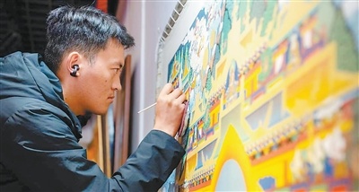 甘肃·拉卜楞唐卡小镇