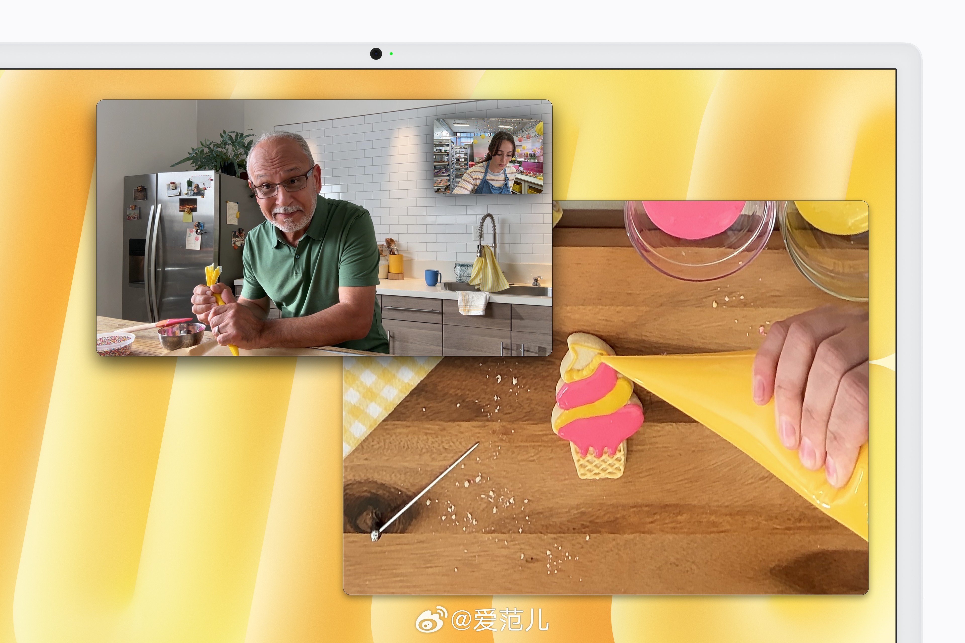 【iMac 换上 M6,AI 性能最高提升 5 倍】 #苹果发布新款