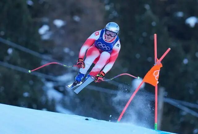 ·奥德麦特在比赛中。(新华社)