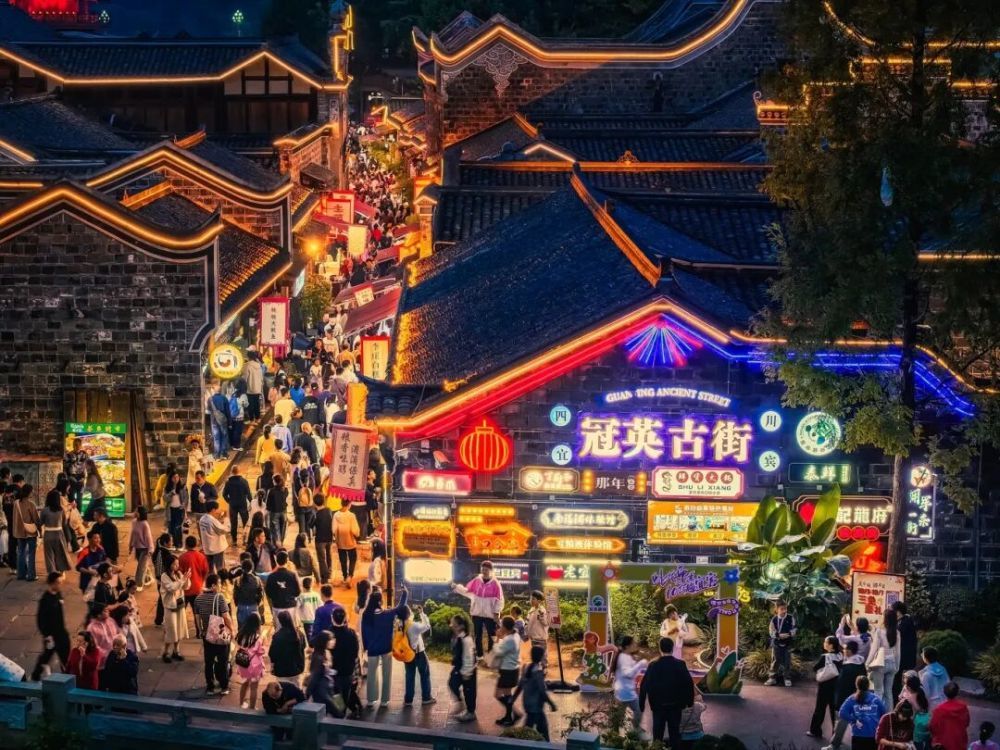 冠英古街。（受访者供图）